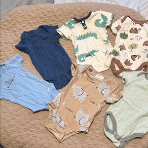 Assorted Baby Onesies Set